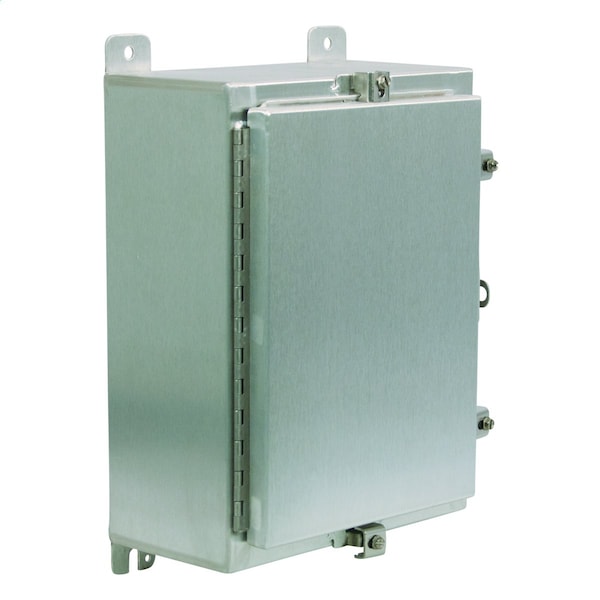 Padlockable Hasp and Staple Electrical Enclosures, 24 in H, 10 in D, 20 in W